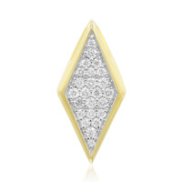 14K SI2 (G) Diamond Gold Pendant