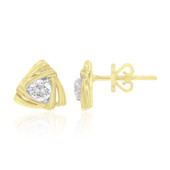 14K SI1 (G) Diamond Gold Earrings (Annette)