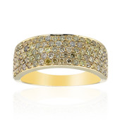 14K SI2 Fancy Diamond Gold Ring (CIRARI)