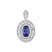 AAA Tanzanite Silver Pendant