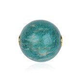 Amazonite Silver Charm (MONOSONO COLLECTION)