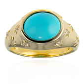 Sleeping Beauty Turquoise Silver Ring