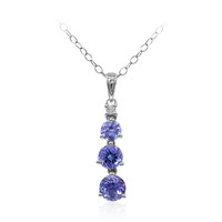 10K AAA Tanzanite Gold Necklace