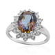 Passion Fruit Topaz Silver Ring