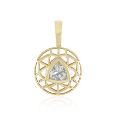 9K Zircon Gold Pendant (Ornaments by de Melo)