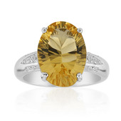 Citrine Silver Ring