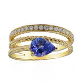 14K AAA Tanzanite Gold Ring (CIRARI)