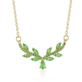 Tsavorite Silver Necklace