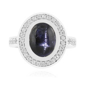 Indian star diopside Silver Ring