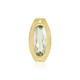 Green Amethyst Silver Pendant (MONOSONO COLLECTION)