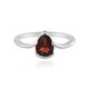 Indian Garnet Silver Ring