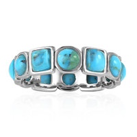 Kingman Blue Mojave Turquoise Silver Ring (Art of Nature)