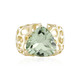 9K Green Amethyst Gold Ring (Ornaments by de Melo)