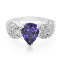 Ceylon Iolite Silver Ring