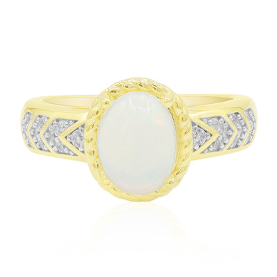 Welo Opal Silver Ring