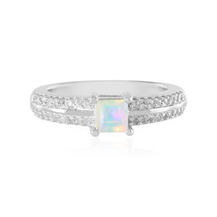 Welo Opal Silver Ring