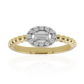 9K SI1 (G) Diamond Gold Ring (Annette)