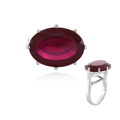 Madagascar Ruby Silver Ring