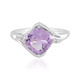 Rose de France Amethyst Silver Ring