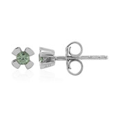 Madagascan Demantoid Silver Earrings (John Ferry)