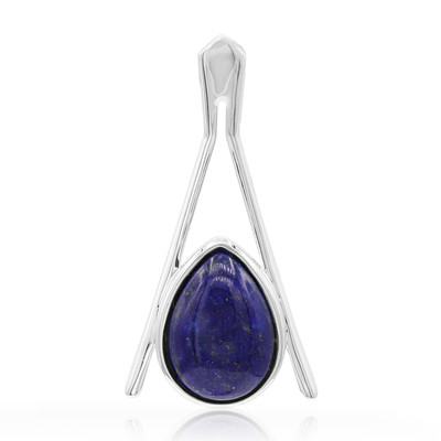 Lapis Lazuli Silver Pendant (MONOSONO COLLECTION)