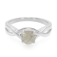 Romanian Spectrolite Silver Ring