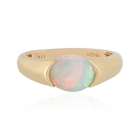 Welo Opal Silver Ring