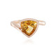 Citrine Silver Ring