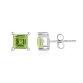 Peridot Silver Earrings