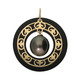 9K Black Onyx Gold Pendant