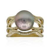 Tahitian Pearl Silver Ring (TPC)