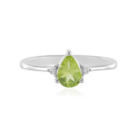 Peridot Silver Ring