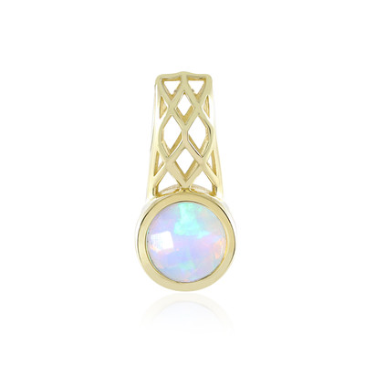 9K Welo Opal Gold Pendant (Ornaments by de Melo)