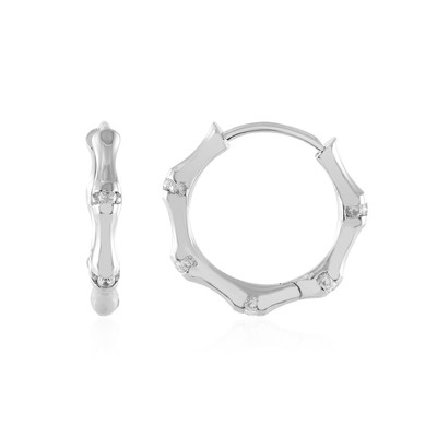 Zircon Silver Earrings (de Melo)