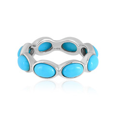 Sleeping Beauty Turquoise Silver Ring