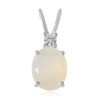 Welo Opal Silver Pendant