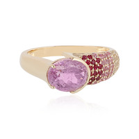 9K Kunzite Gold Ring (Adela Gold)