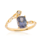 14K Unheated Tanzanite Gold Ring (CIRARI)