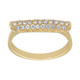 14K SI2 (H) Diamond Gold Ring