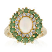 Welo Opal Silver Ring