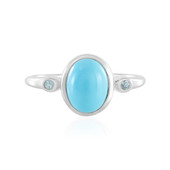 Sleeping Beauty Turquoise Silver Ring