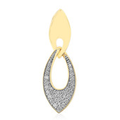 9K SI1 (G) Diamond Gold Pendant (Annette)