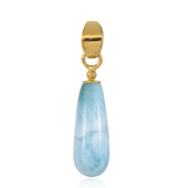 Larimar Silver Pendant