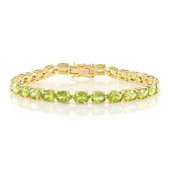 Arizona Peridot Silver Bracelet