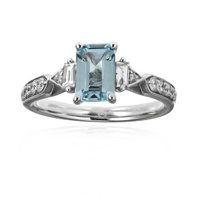 14K AAA Brazilian Aquamarine Gold Ring (AMAYANI)