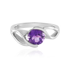 Siberian Amethyst Silver Ring