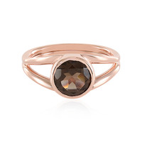 Smoky Quartz Silver Ring