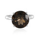 Smoky Quartz Silver Ring