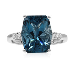 14K London Blue Topaz Gold Ring