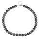 Silver Hematite Silver Necklace